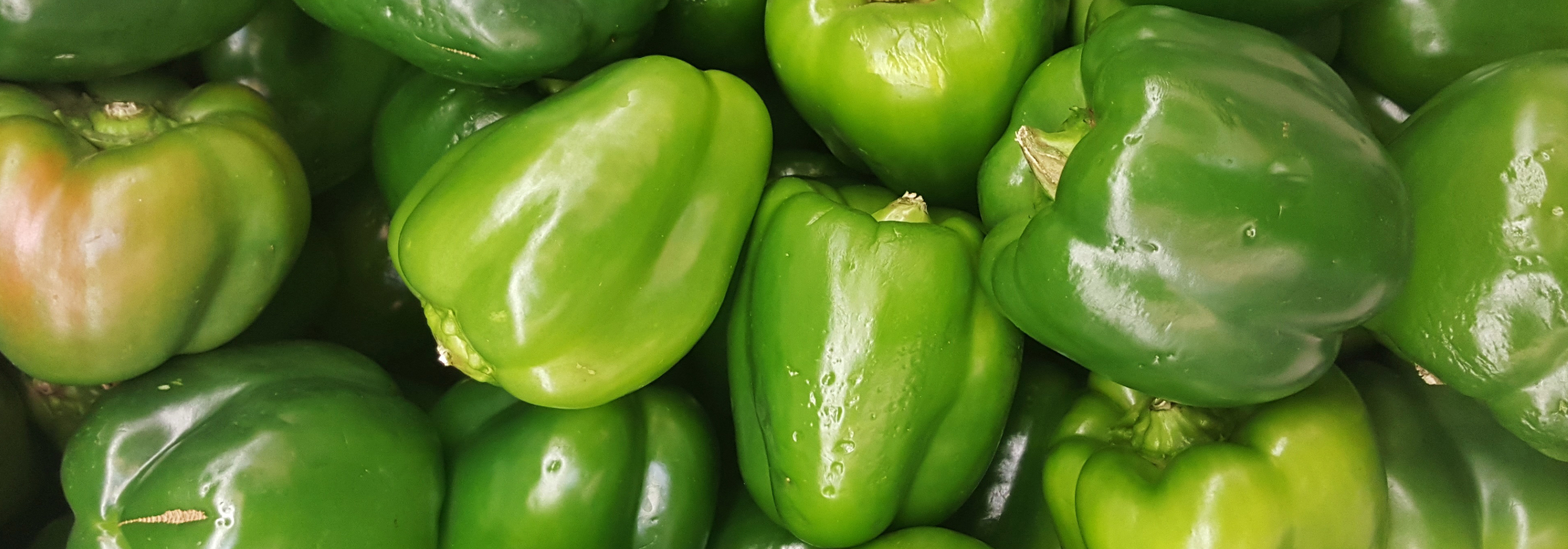 Green peppers